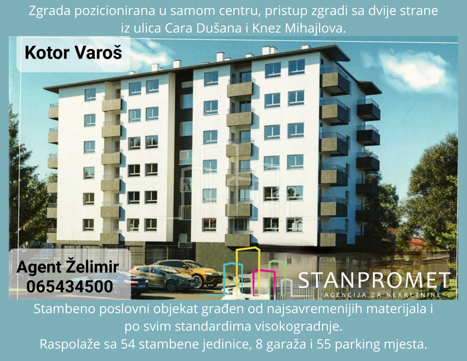 Novogradnja stan sa jednom spavaćom 41.90m² Kotor Varoš