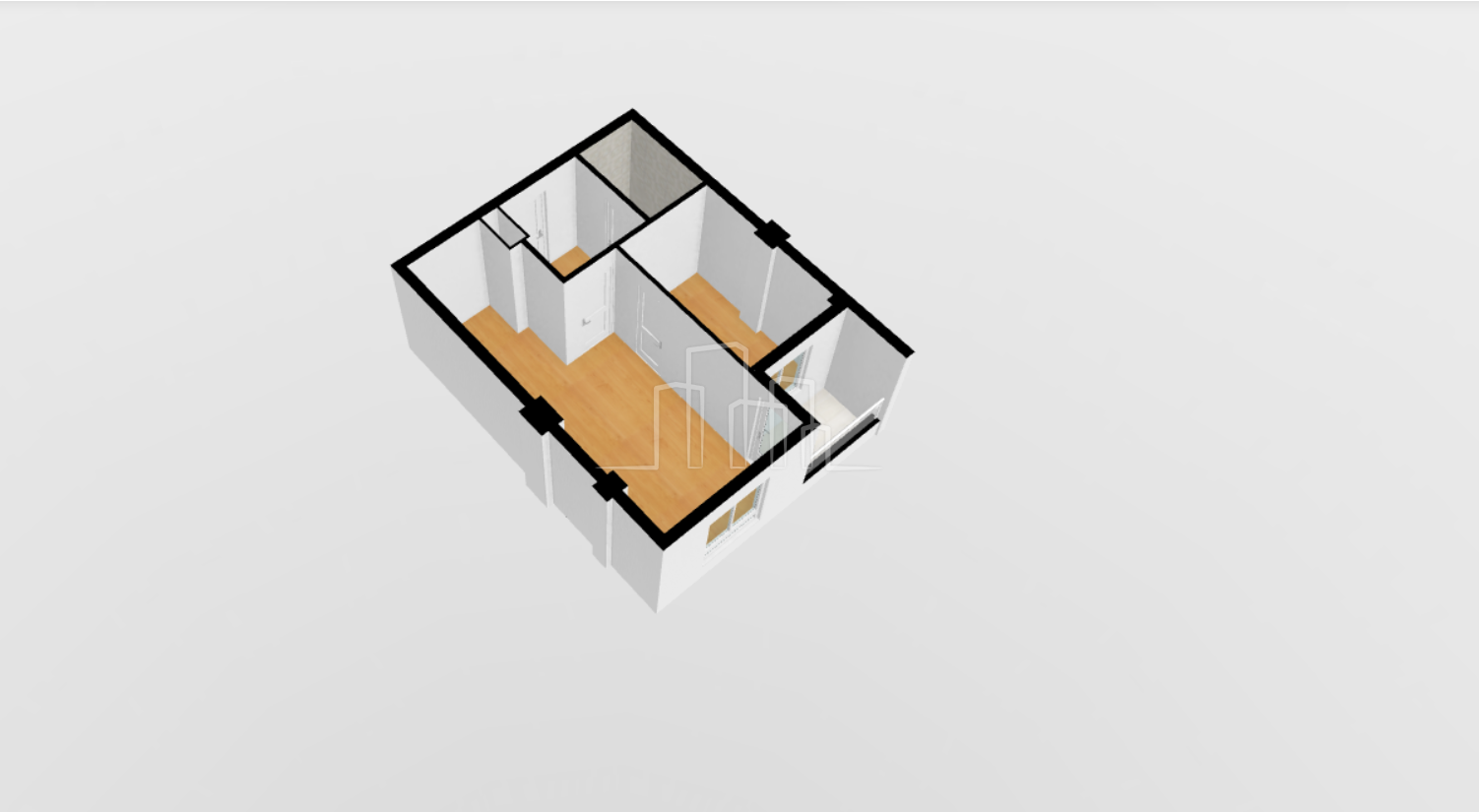 Novogradnja dvosoban stan 41.45m² Kotor Varoš