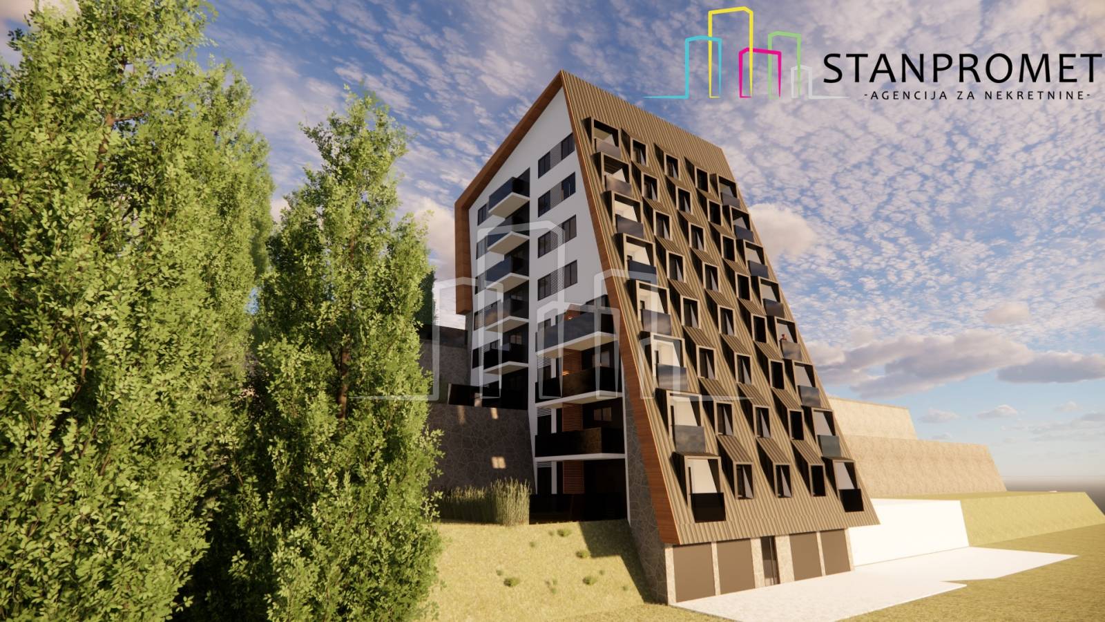 Apartman sa dvije spavaće sobe od 46.87m² u izgradnji Ski Centar Ravna Planina