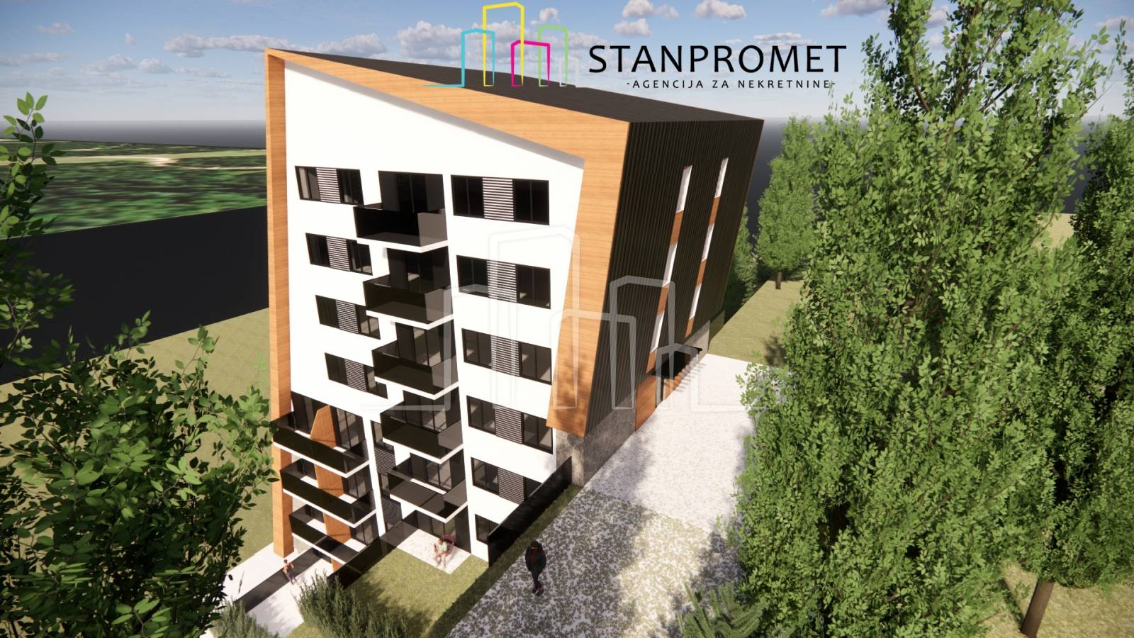 Apartman dvosoban komforan 43,64m² u izgradnji Ski Centar Ravna Planina