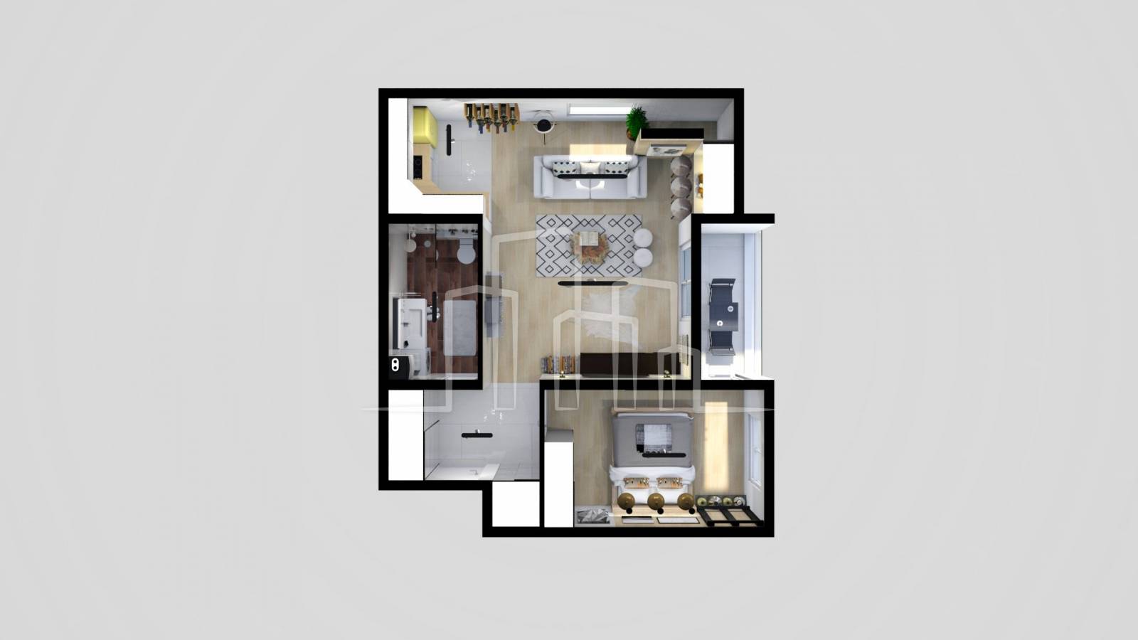 Prodaja apartman 50m² Trebević Residence