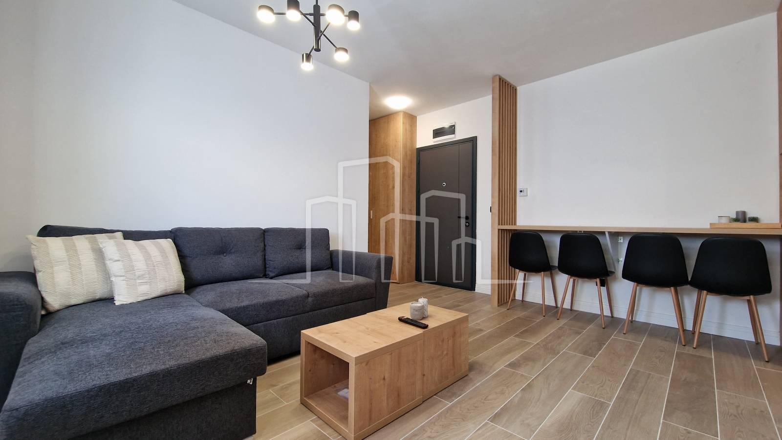 Opremljen nov apartman od 35m² jedna spavaća u sklopu novog naselja nadomak Snježna dolina Resorta i staze Trnovo