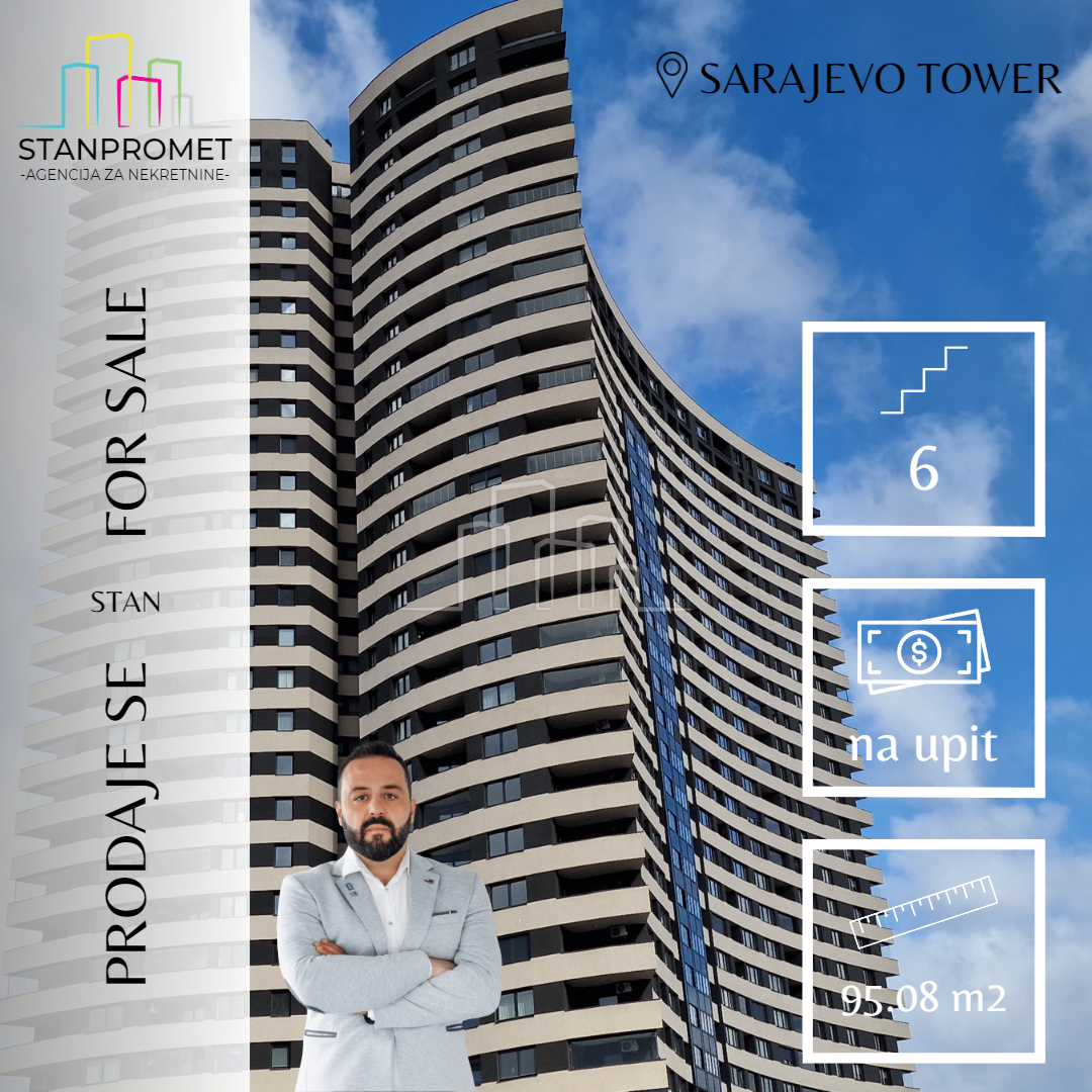 Četverosoban stan 95.08m² Sarajevo Tower prodaja