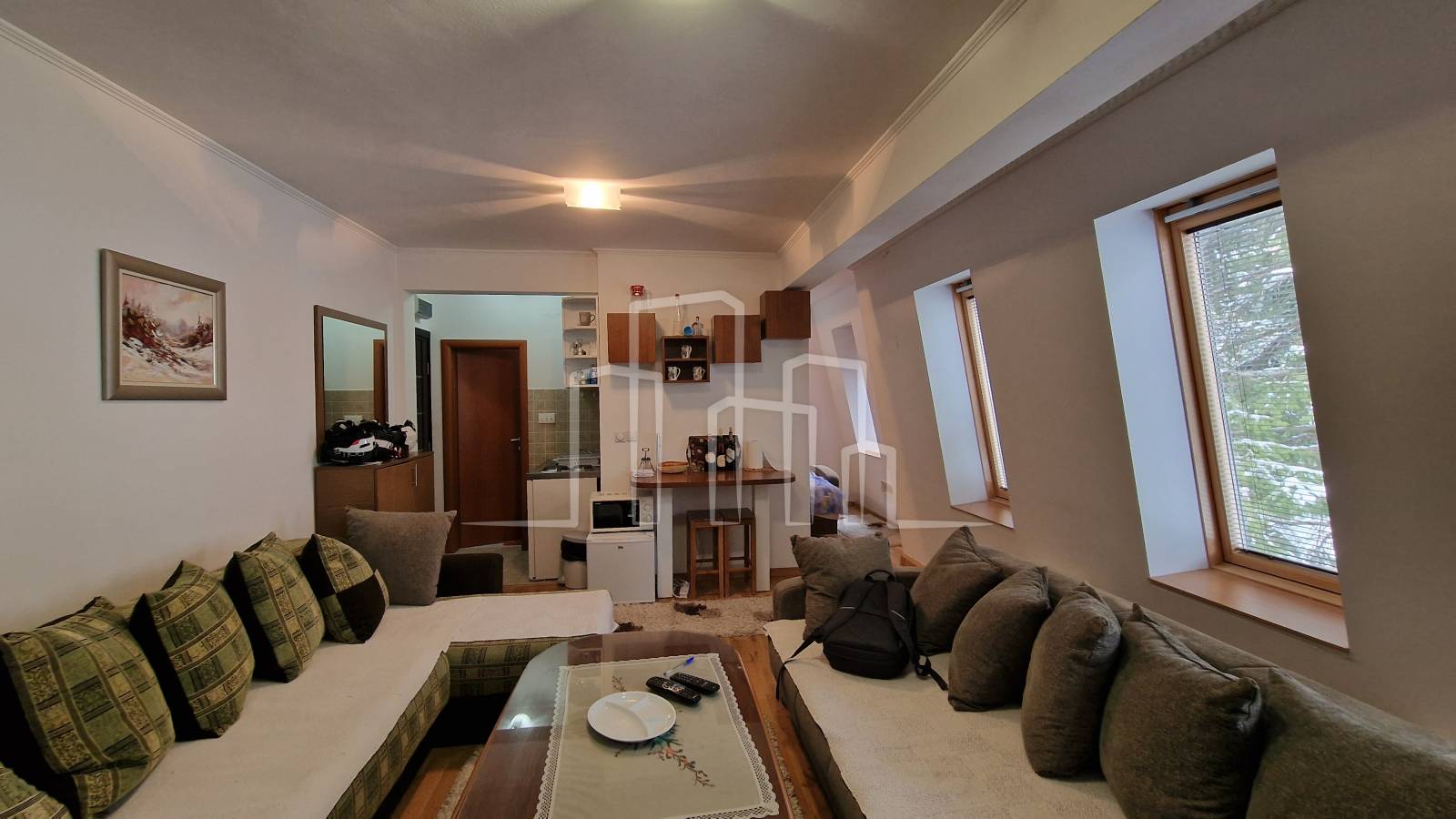 Opremljen apartman sa skijašnicom i kaminom 35m² Šator Jahorina