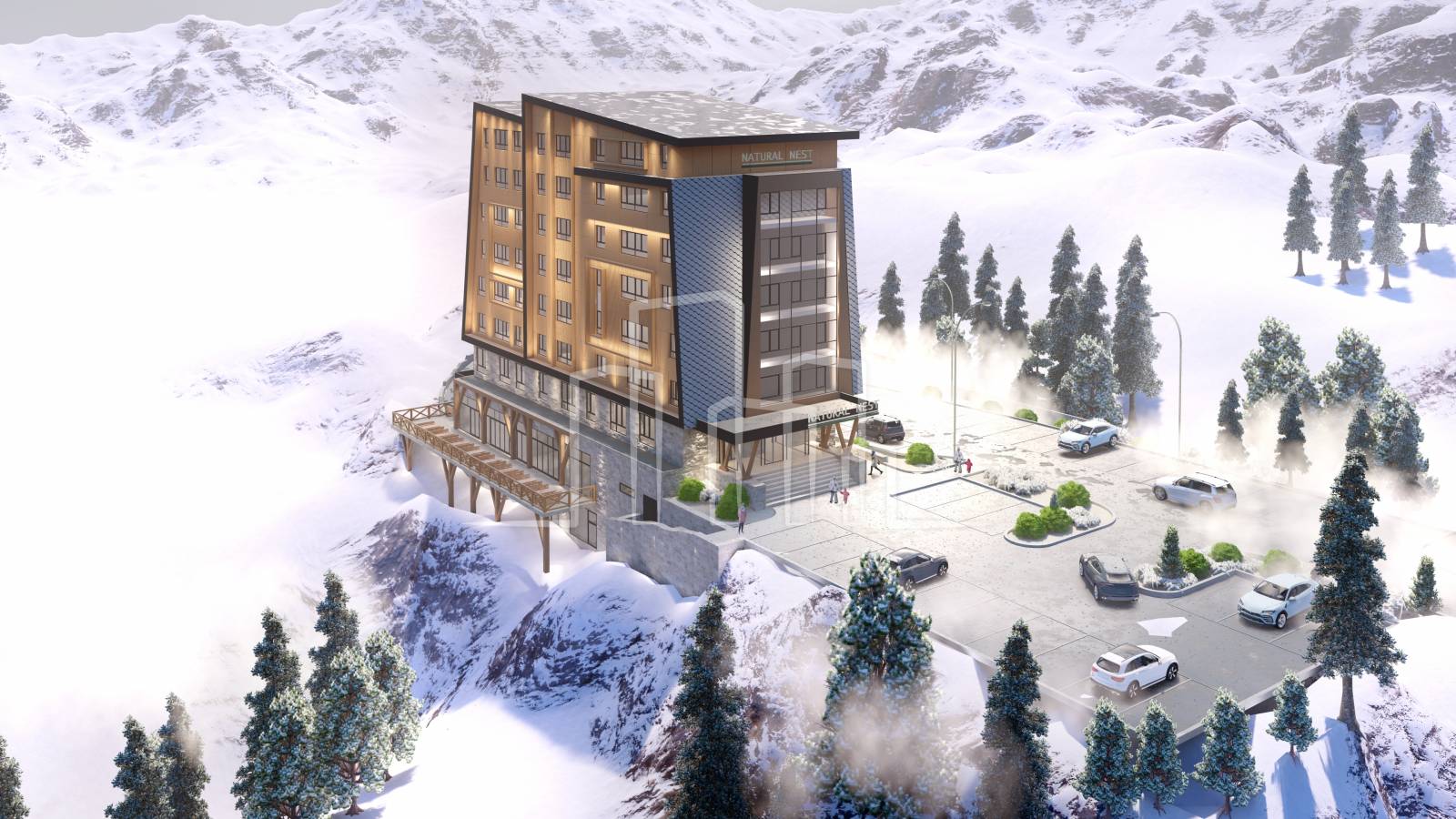 Prodaja u izgradnji dvosoban apartman 6 Horizont Jahorina