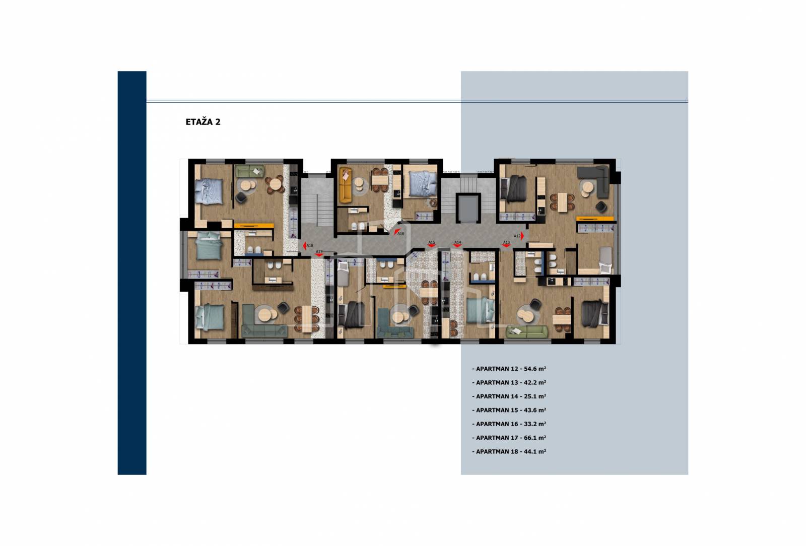 Dvosoban apartman 15 Horizont Jahorina Prodaja