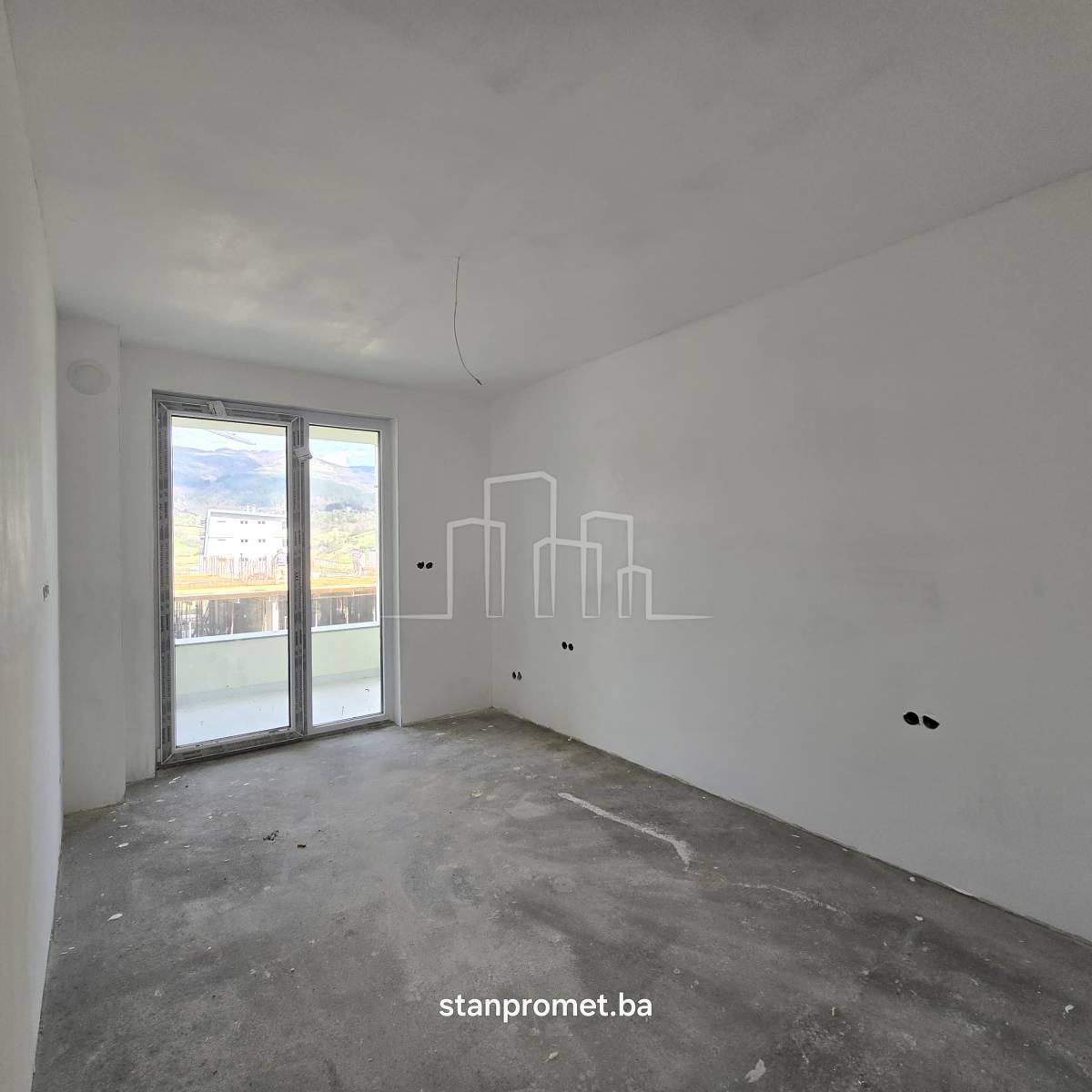 Dvosoban stan u izgradnji Šip Centar sprat 1 49.76m²