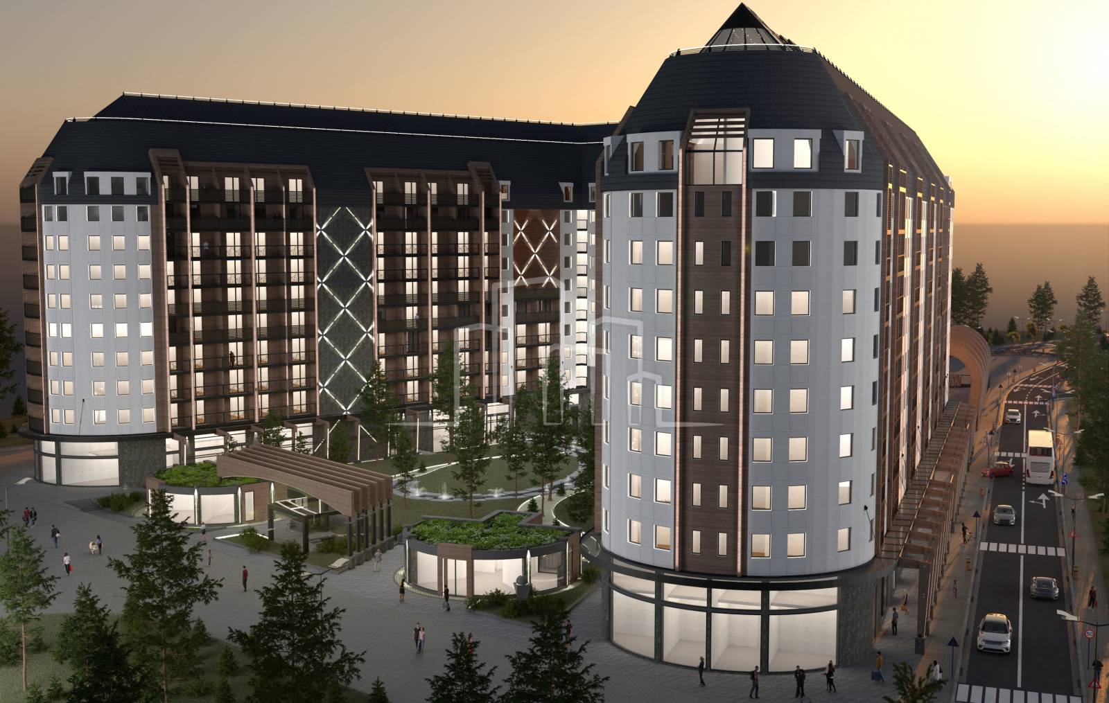 Studio Apartman sa ostavom Zlatibor 29,56m² Balkan Square Garden