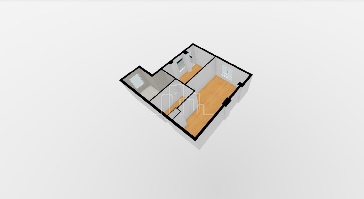 Novogradnja dvosoban komforan stan dvostrane orijentacije  48.55m² Kotor Varoš