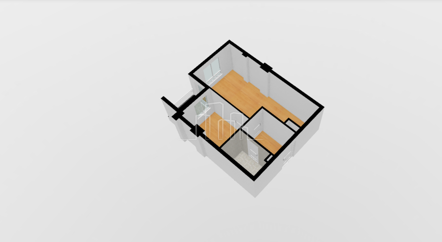 Novogradnja dvosoban stan 41.60m² Kotor Varoš