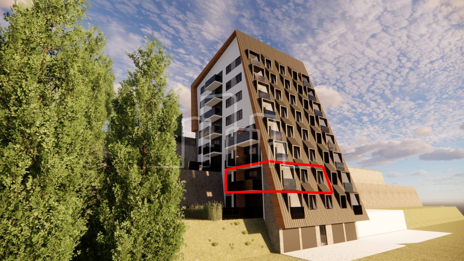 Apartman od 35,21m² u izgradnji Ski Centar Ravna Planina