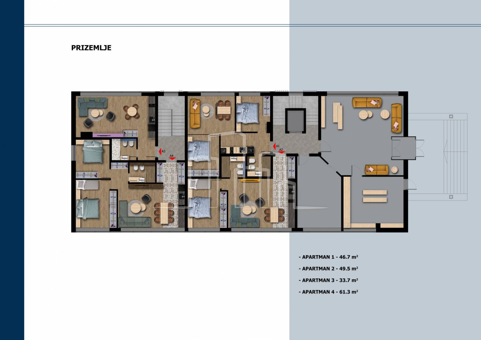 Prodaja trosoban lux apartman 4 Horizont Jahorina