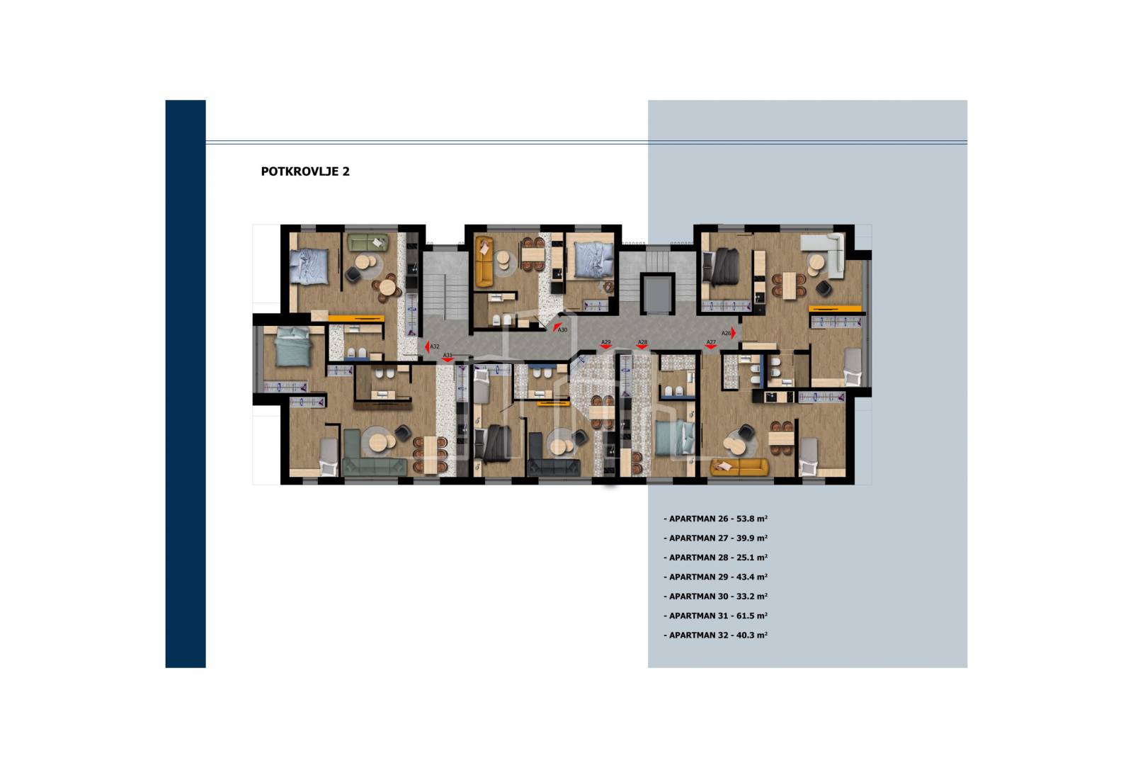 Trosoban lux apartman 31 Horizont Jahorina prodaja