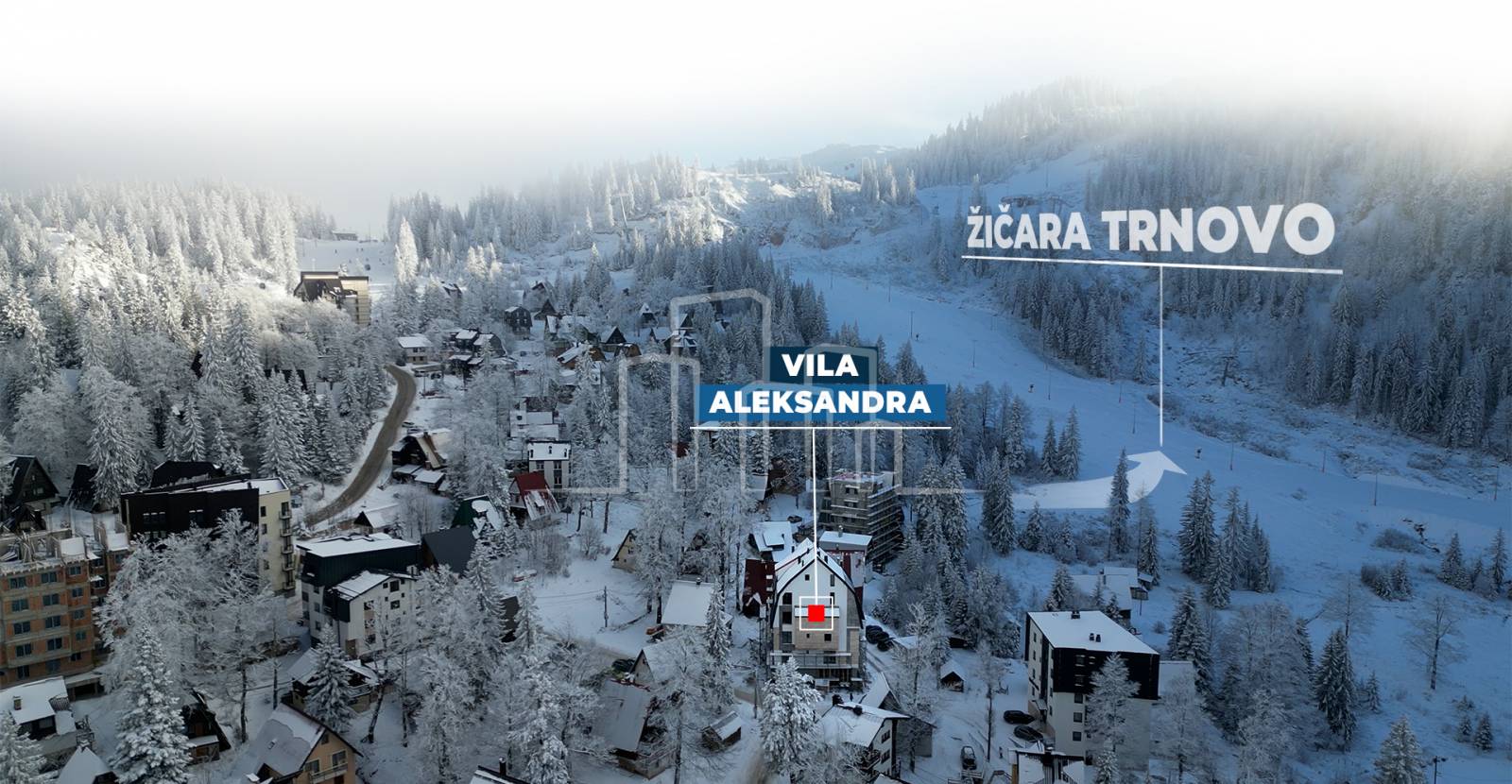 Studio apartman 24m² Jahorina novogradnja blizina staze