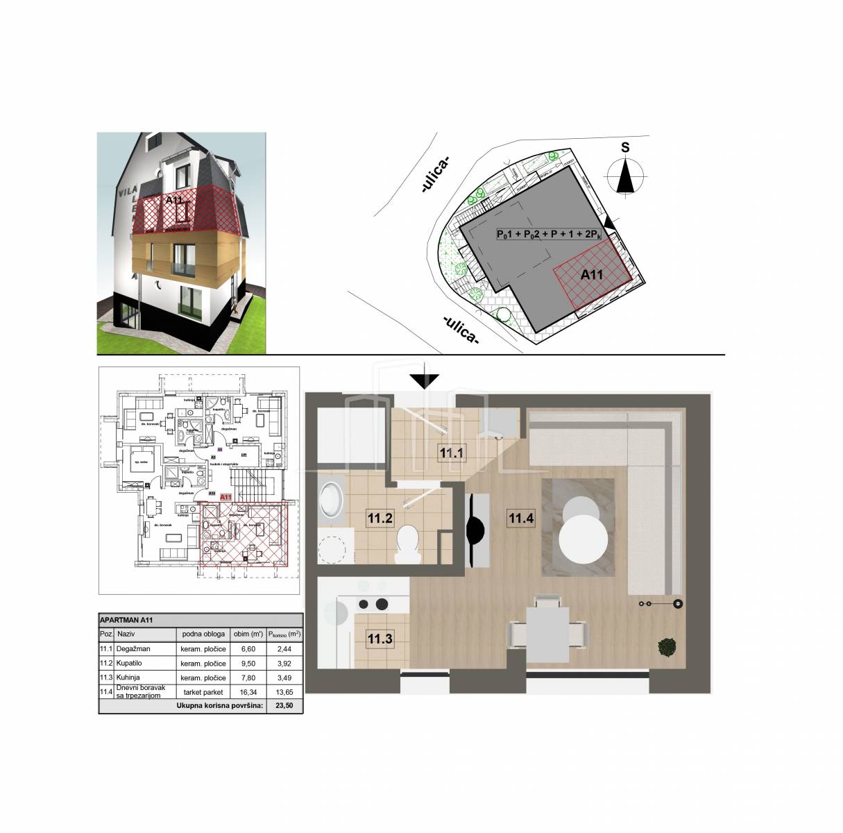 Apartman Jahorina prodaja nadomak staze Trnovo Snježna Dolina