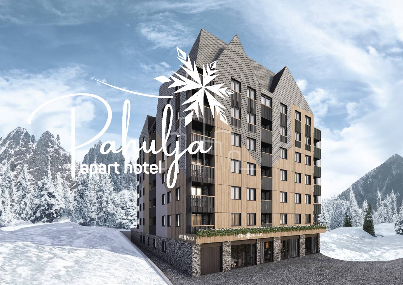 Apartman u izgradnji 40,64m² sprat 3 Jahorina Poljice ApartHotel Pahulja