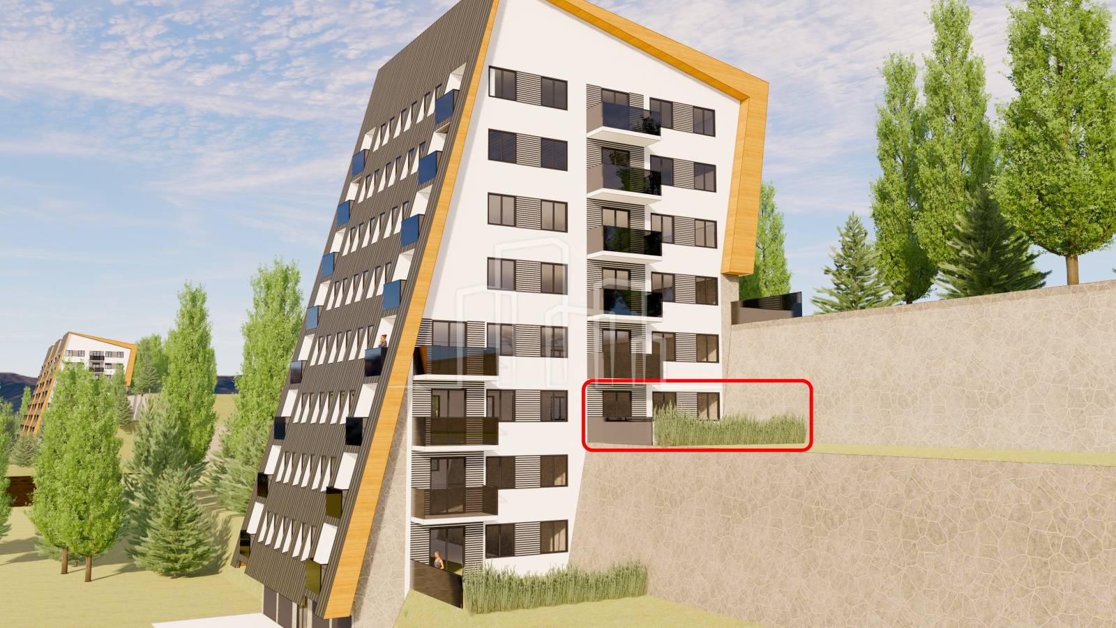 Akcija Apartman 44,5 sa terasom 20m² dvije spavaće Ski Centar Ravna Planina