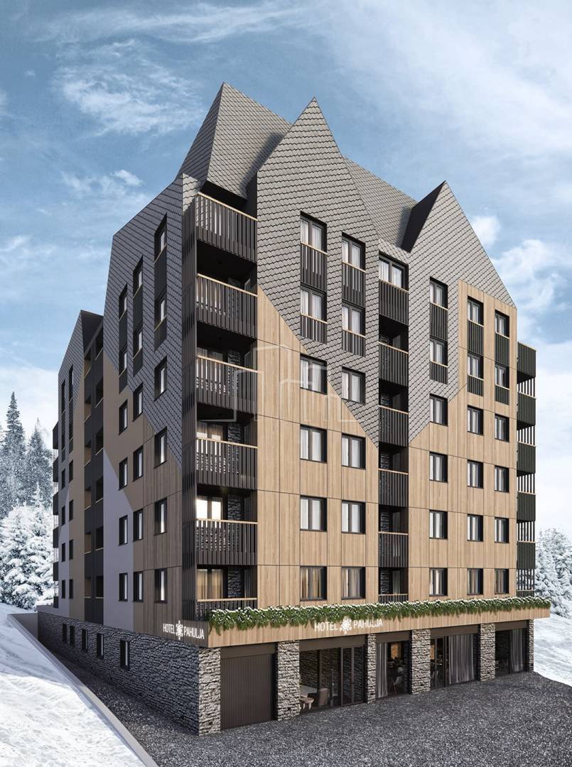 Apartman u izgradnji 52.55m² sprat 1 Jahorina Poljice ApartHotel Pahulja