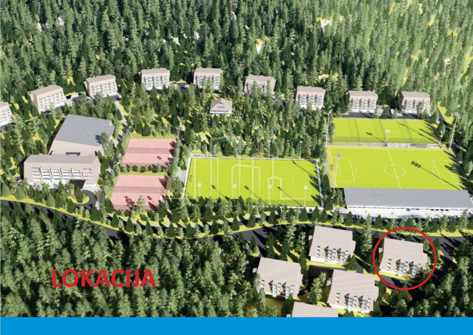 Luksuzni apartmani od 35 do 80m² Bjelašnica u izgradnji useljivo do sezone 2024/25